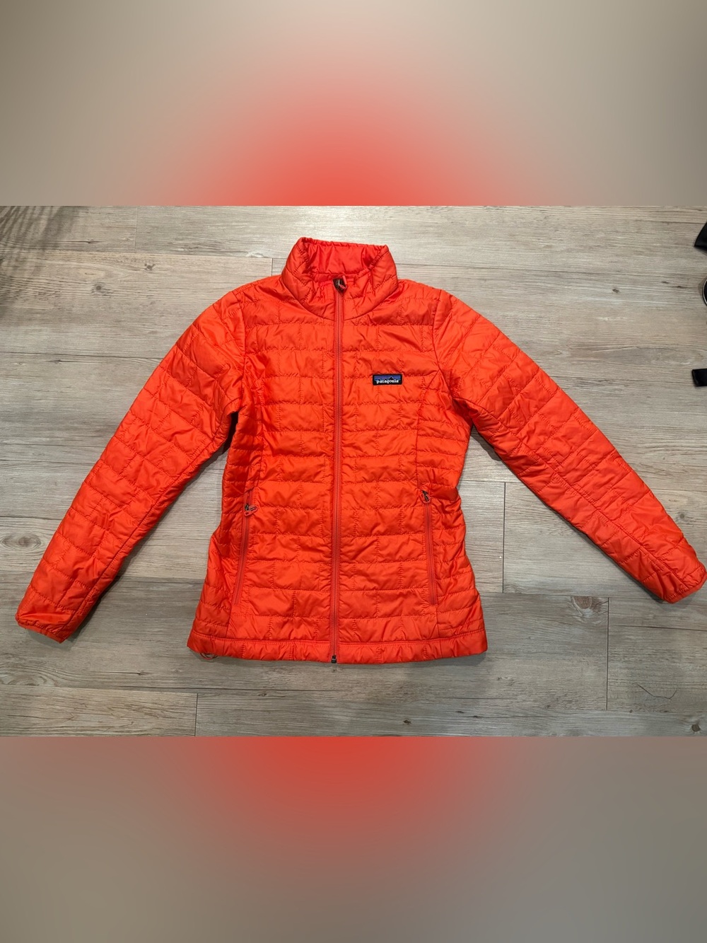 Patagonia Nano Puff Women’s jacket XS - excellent condition - orange / red